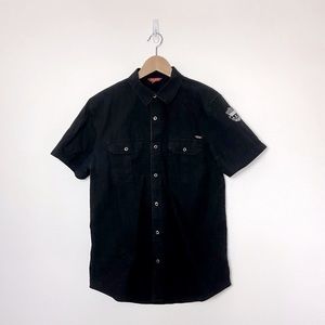 Guess Men’s Button Down Short Sleeve Top